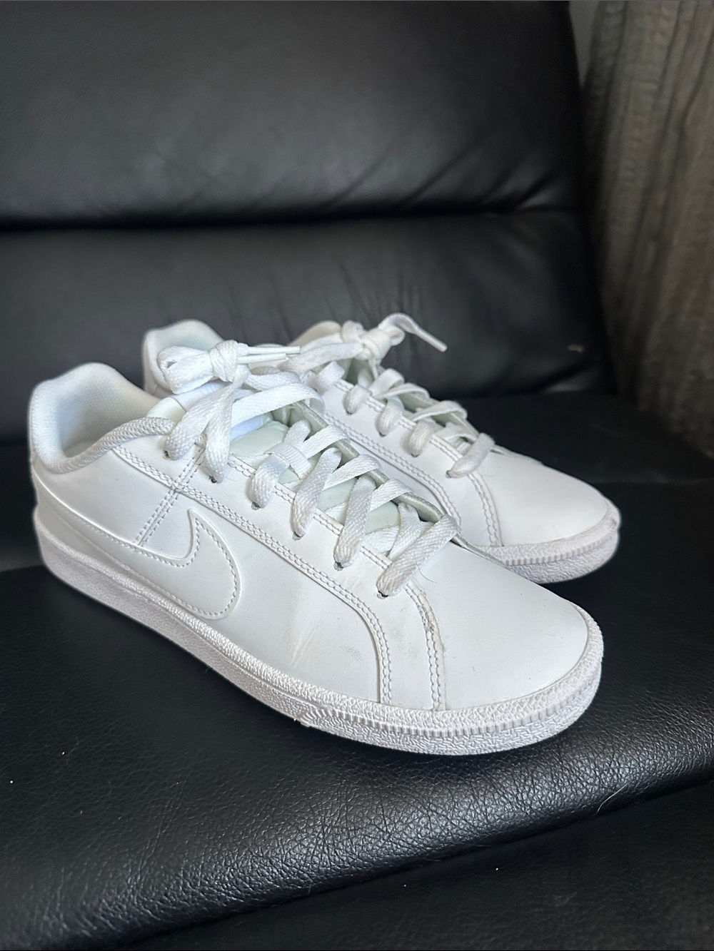 Nike White Low-Top Sneakers